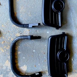 Two Belly Bars for Baby Jogger Double Stroller